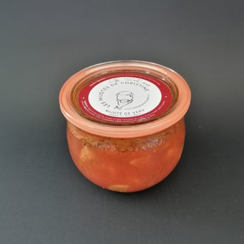 Mijoté de veau comme un osso buco +- 440 gr.