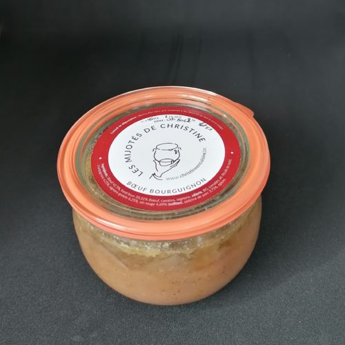 Bœuf bourguignon 450 gr.