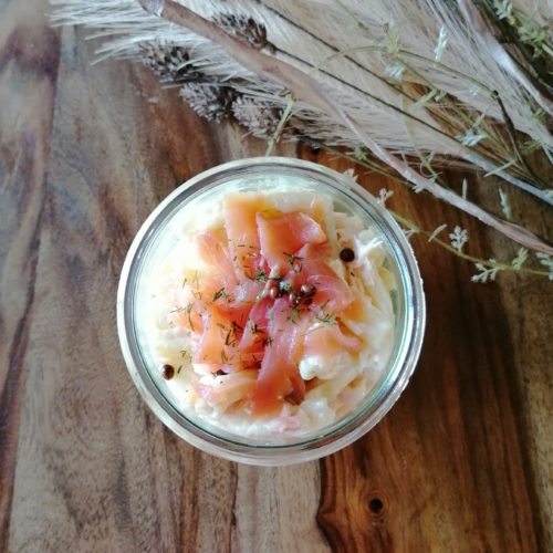 Pâtes au saumon